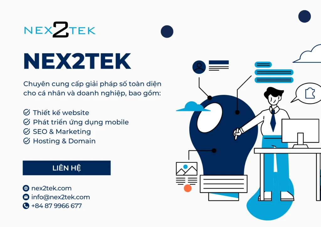 Thiết Kế Website 2 Thiết kế website tại Nex2Tek
