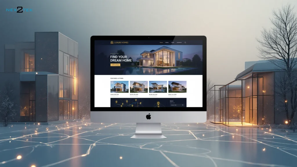 Bí Quyết Thiết Kế Website Bất Động Sản: Từ Zero Đến Chuyển Đổi Triệu Đô 2 Mẫu giao diện website bất động sản
